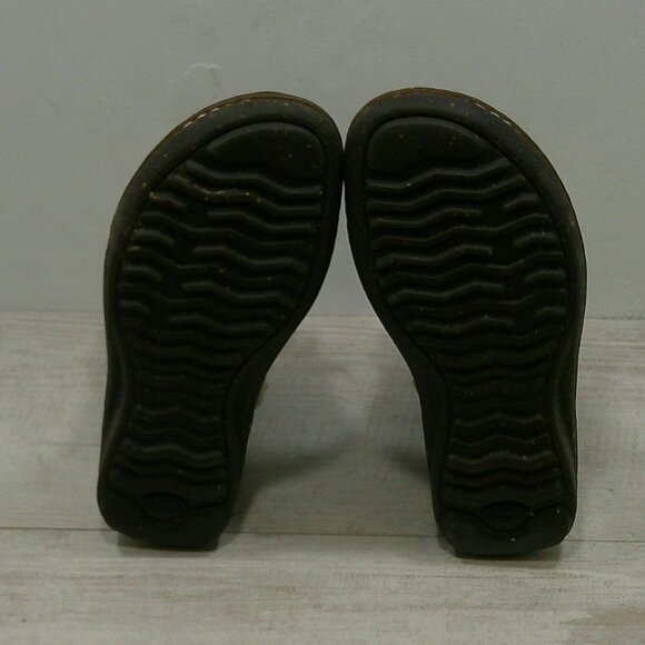 Ugg Australia La Jolla Boot Black Ankle Lace Up Sheepskin & Leather 5587 Sz 5 - Picture 10 of 10